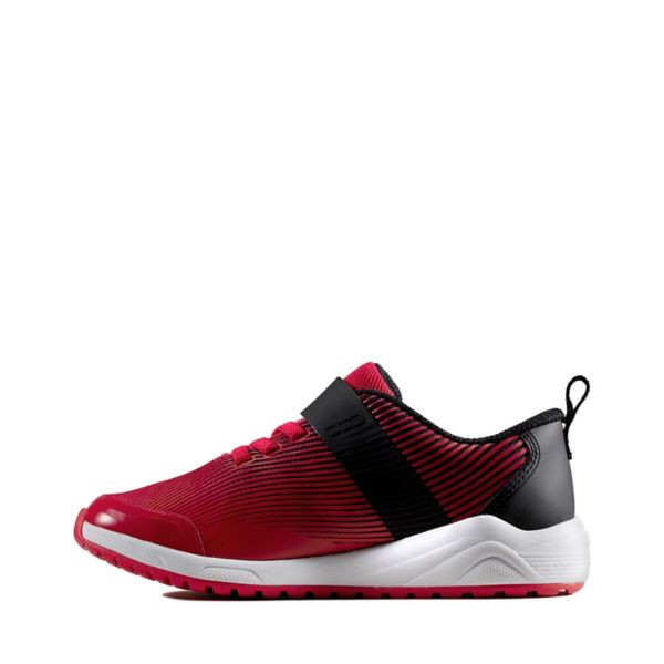 Clarks Boys Aeon Pace Kid Casual Shoes Red | CA-497216